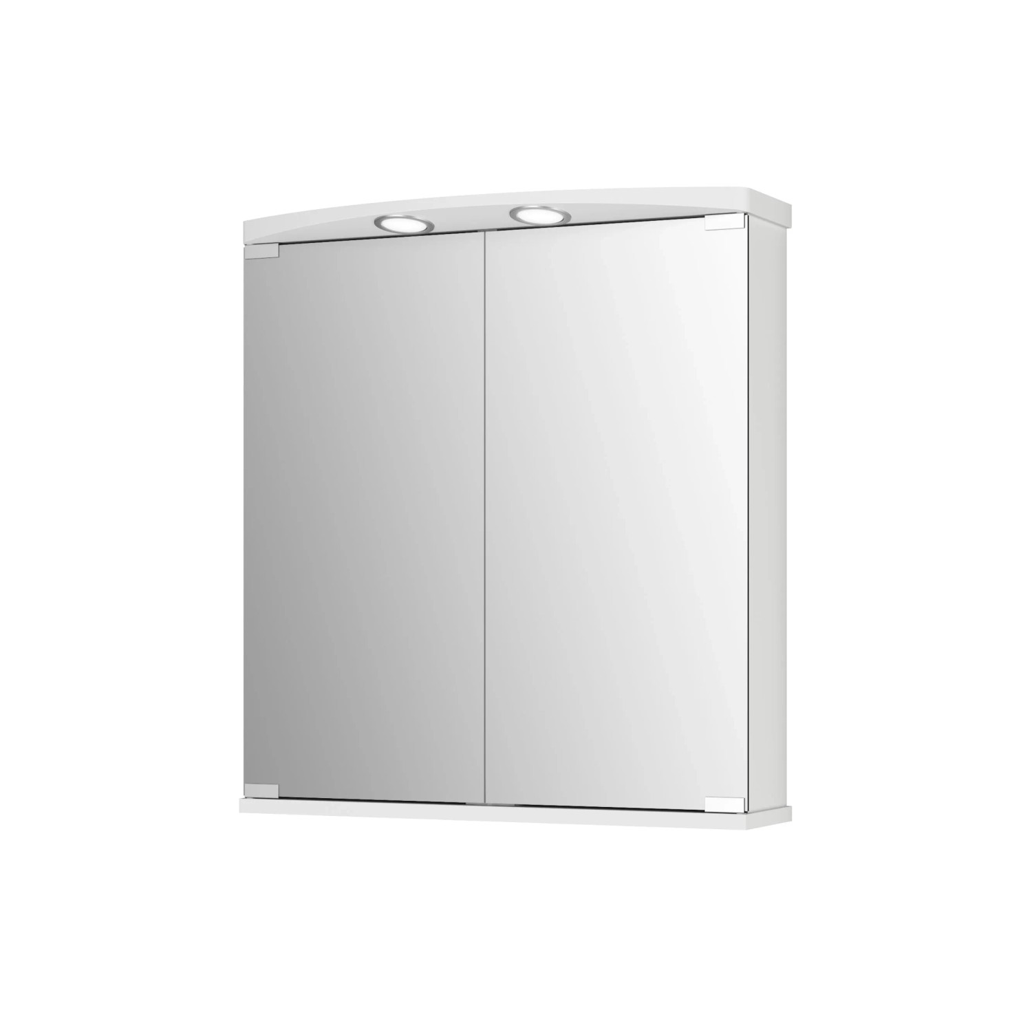 Jokey Spiegelschrank Ampado 60 cm Weiß Hochglanz LED Licht