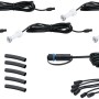 Paulmann Plug&Shine Starter-Set: 5 MicroPen II Einbauleuchten, Trafo und Kabel für stimmungsvolle Außenbeleuchtung.