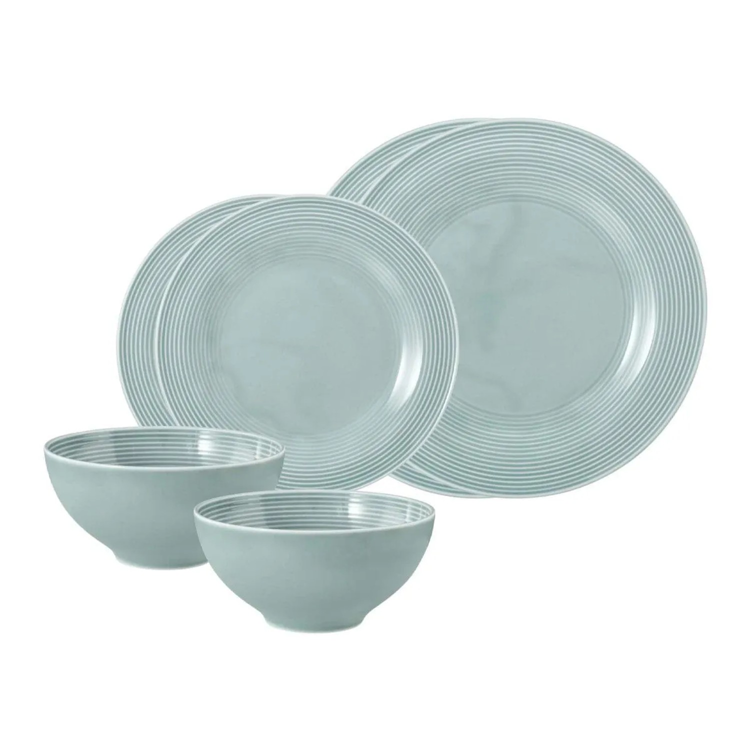 Seltmann Weiden Beat Color Glaze Basic-Set 6-teilig Arktisblau