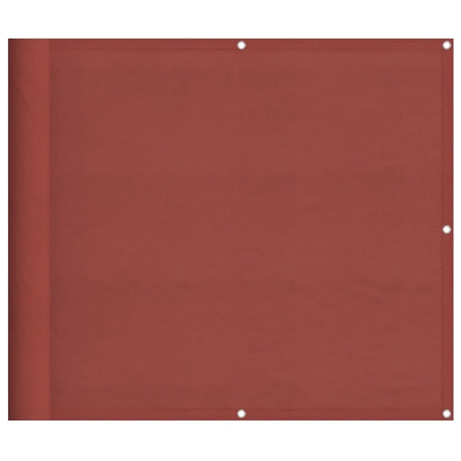 vidaXL Balkon-Sichtschutz Terrakotta 90x700 cm 100 % Polyester-Oxford 42002 günstig online kaufen