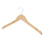 Domopak Living Holzkleiderbügel, 8er Set, Naturholz mit drehbarem Haken für textile Aufbewahrung.