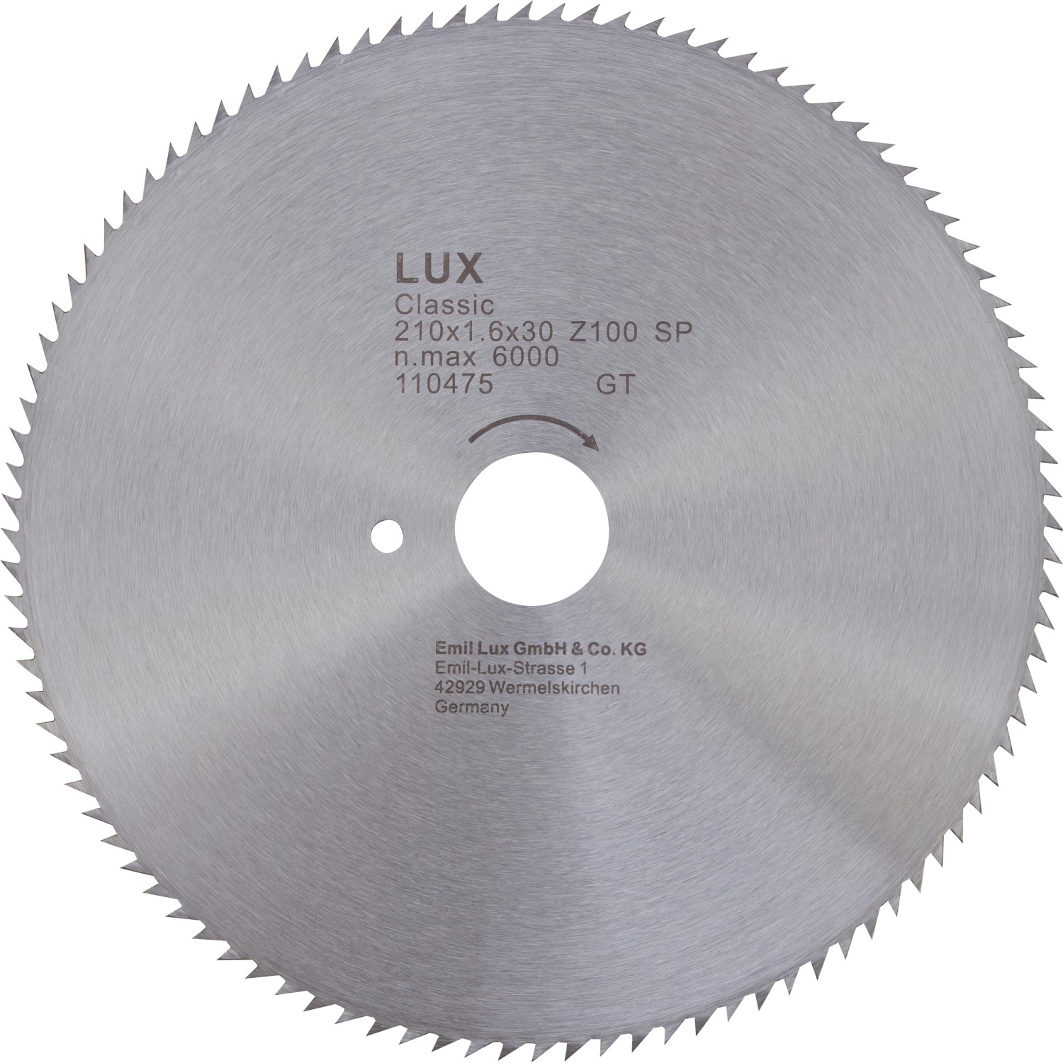 LUX CV-Kreissägeblatt 210 mm x 30 mm 72 Z günstig online kaufen