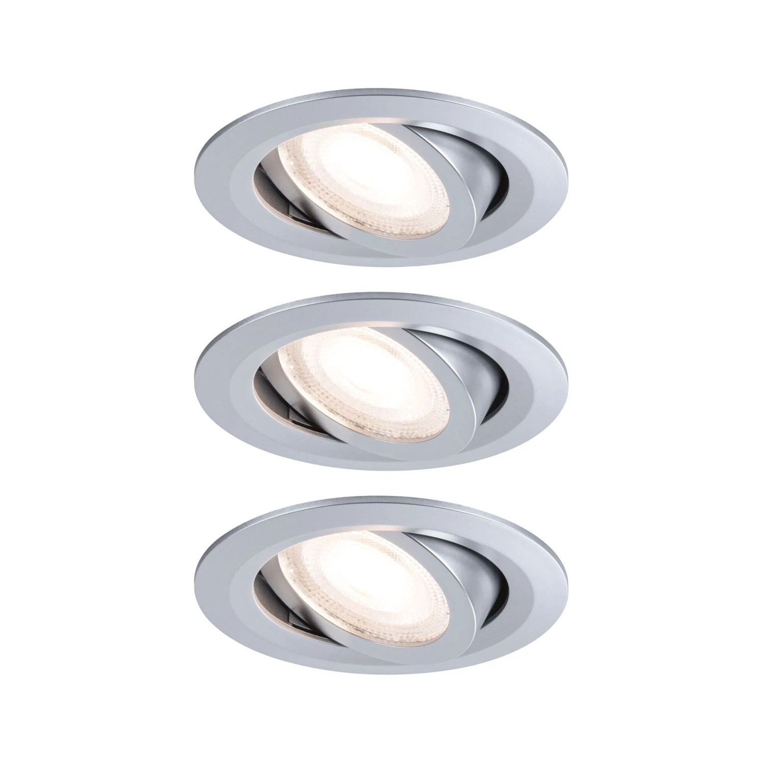 Paulmann LED EBL FixedLED 3er-Set 3x460,m 3x4,8 W 3000 K Chrom