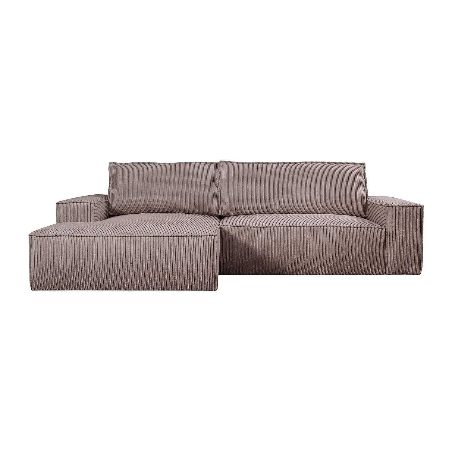 Vente-unique Schlafsofa Amelia Malve 267 cm