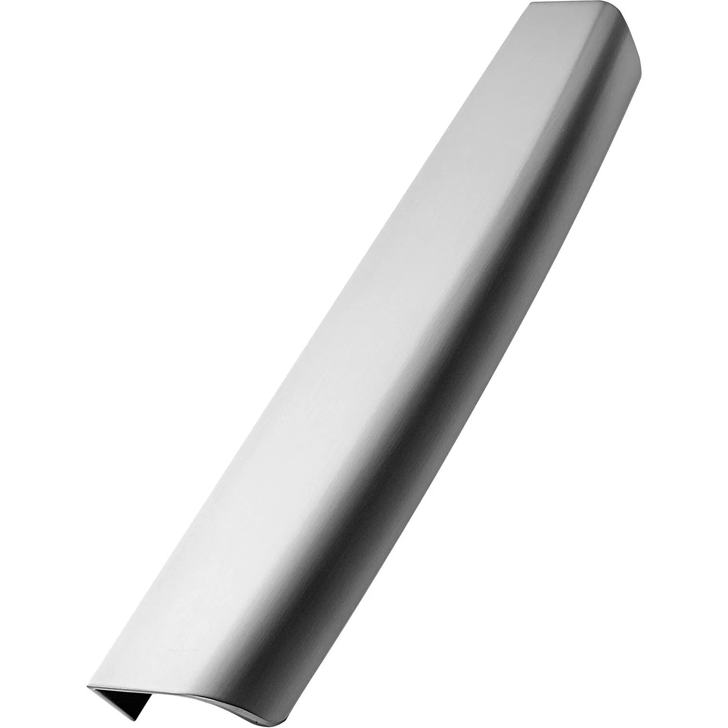 Furnipart Griffleiste La 256 mm Breite 320 mm Zinkdruckguss Edelstahl-Effekt