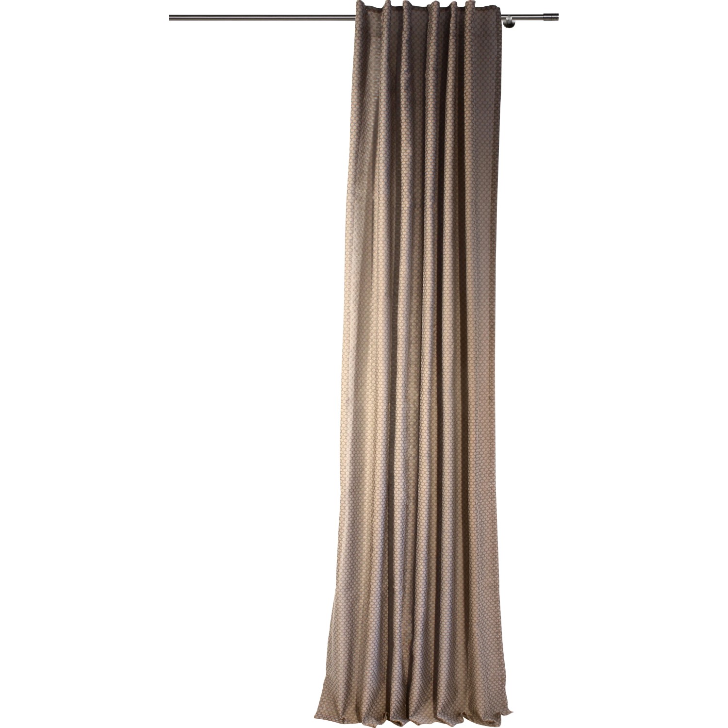 Mydeco Schlaufenschal Dot Taupe 245 cm x 135 cm günstig online kaufen