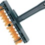 LUX Tapetenwolf zum Anreißen von Tapeten mit Walze und integriertem Messer.