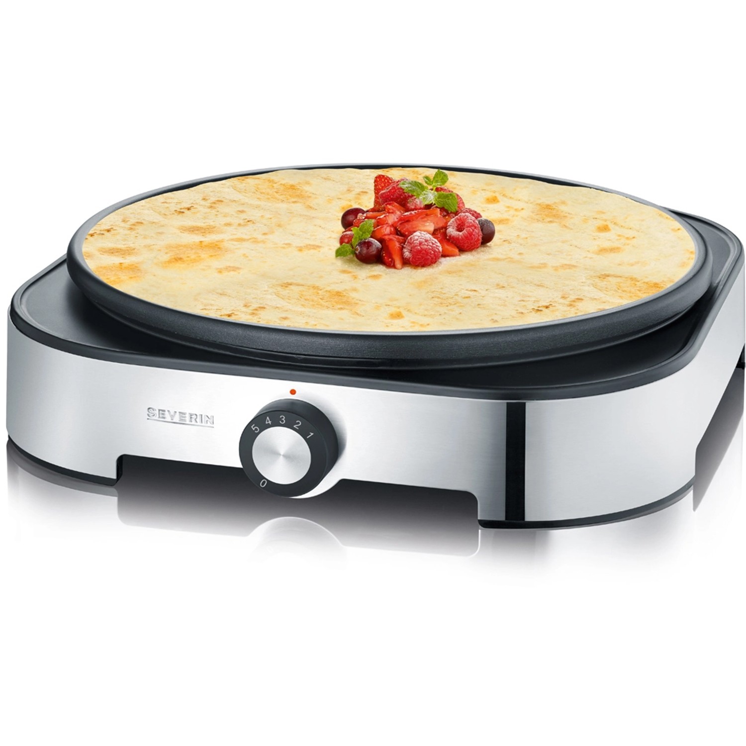 Severin Crepes Maker SM 2197 Edelstahlgebürstet Schwarz 1.500 W kaufen bei OBI