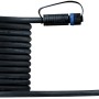 Schwarzes Paulmann Plug & Shine Kabel, 5 m, für Außenbeleuchtungssysteme.