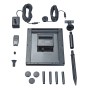 Pontec PondoSolar 250 Control Solarwasserspielpumpe Set mit Pumpe, Solarpanel, Düsen und LED Beleuchtung.