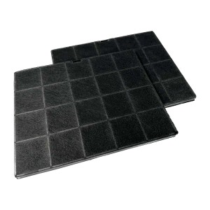 AIR2GO Aktivkohlefilter für Airforce Dunstabzugshauben, 2er-Set.