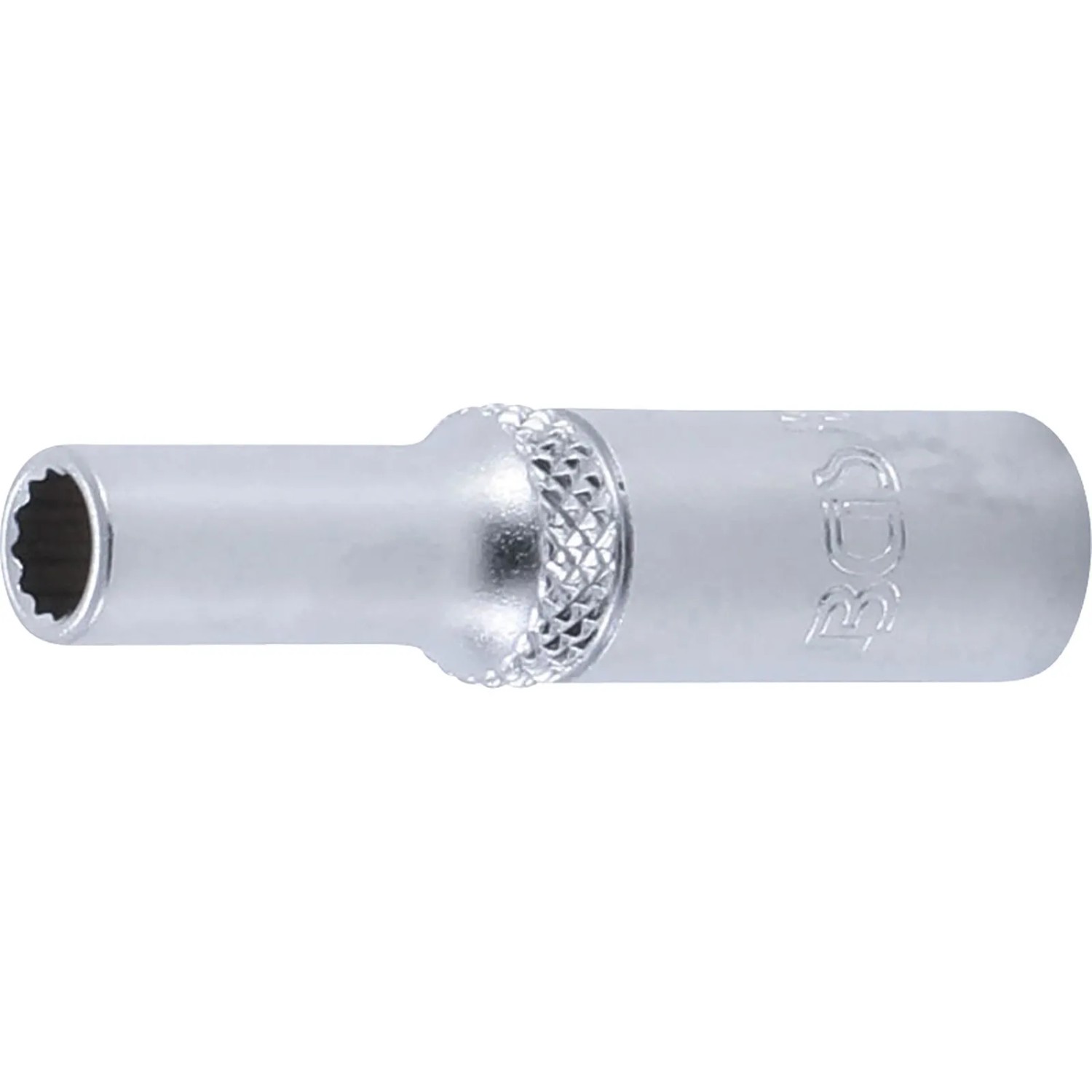 BGS Steckschlüssel Einsatz Zwölfkant Tief Antrieb Innenvierkant 6 3 Mm  1 4 Zoll  SW 5 5 Mm 10705