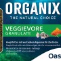 Oase Organix Veggievore Granulate 500ml, Fischfutter für Pflanzenfresser mit Algen.