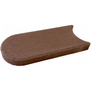 Diephaus Mähkante Maxi Rot, Rasenkante aus Beton für eine saubere Beetabgrenzung.