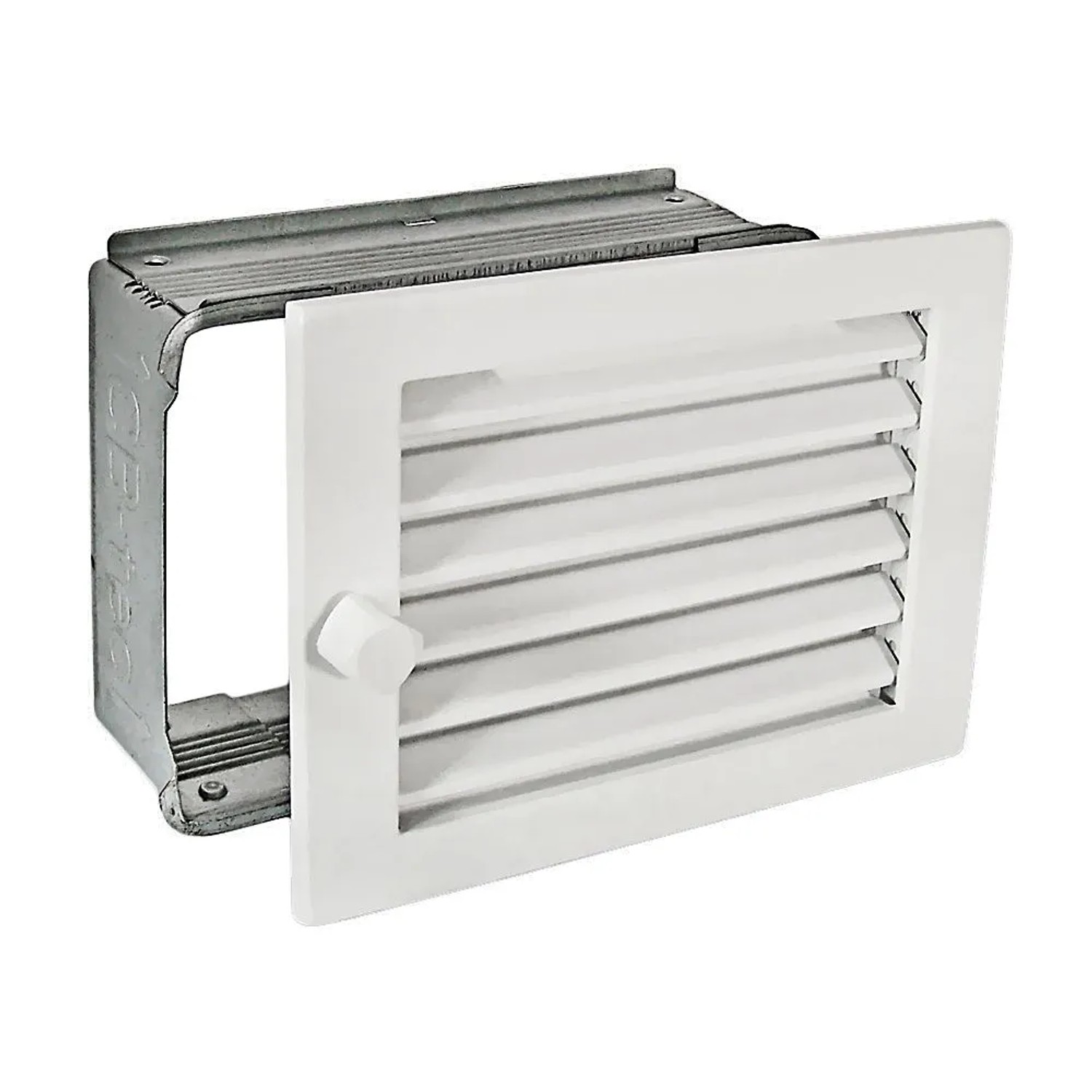 Häusler Warmluftgitter WG 2015 W Lüftungsgitter Weiß PVD 200 x 150 Abluftgitter