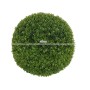 Grüne künstliche Buchsbaumkugel aus Kunststoff, 40 cm Durchmesser. Perfekt als Hausbaum Deko.