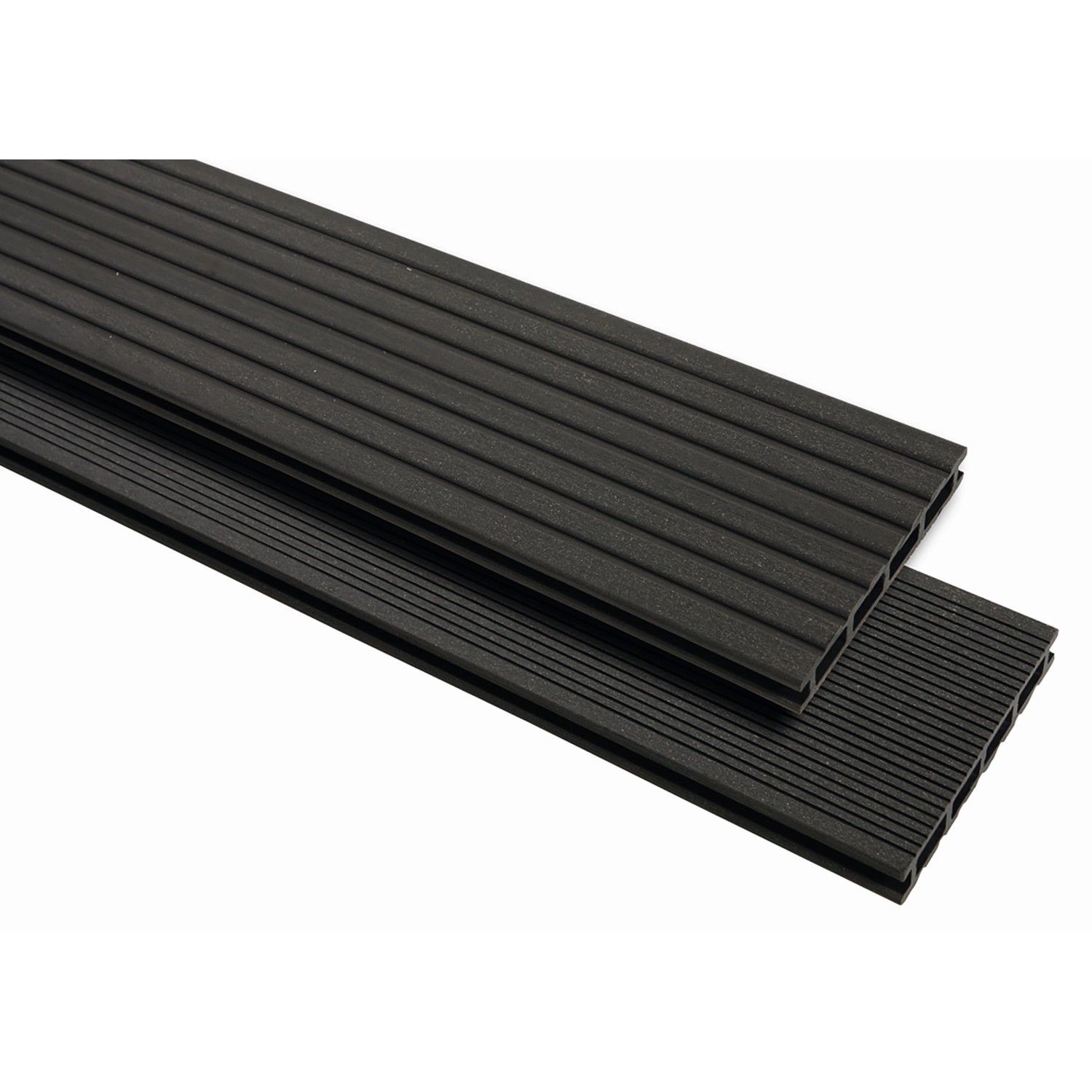 GartenLand Musterstück WPC Terrassendiele Vintage 25x145 mm Anthrazit 20 cm