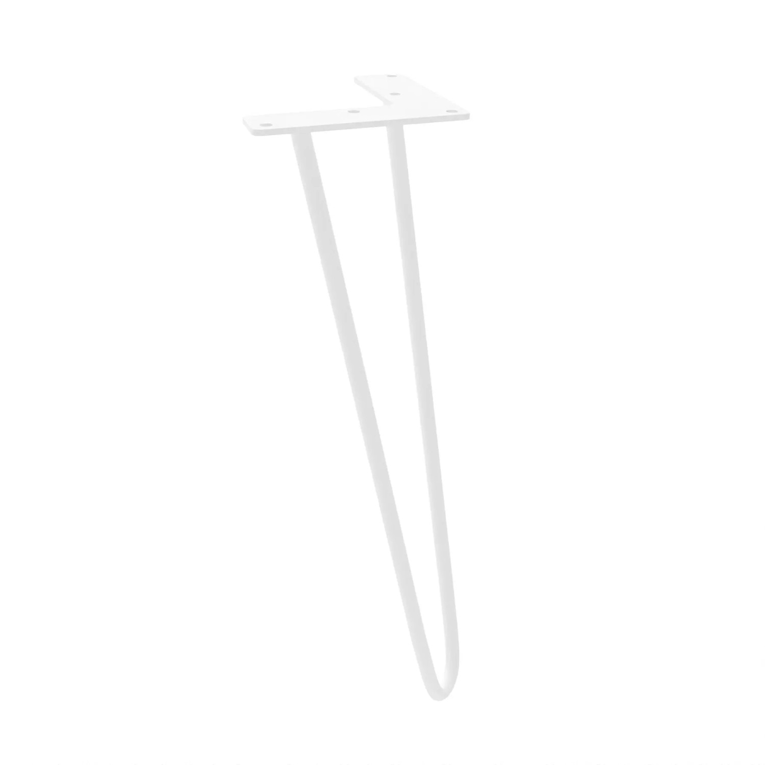 HEVVA Couchtischbein NEAPEL 40 cm Hoch 1 Stück Weiß