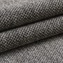 Detailansicht des grauen Ayyildiz Kurzflorteppich Loom 4300 mit Schlingenstruktur.