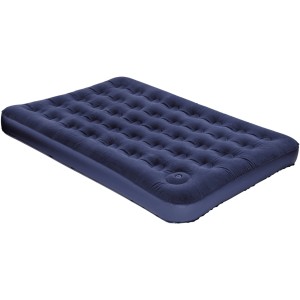 Blaues Happy People Gästebett Double, 191x137x22 cm, ideal für Camping und als Luftmatratze.