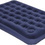 Blaues Happy People Gästebett Double, 191x137x22 cm, ideal für Camping und als Luftmatratze.