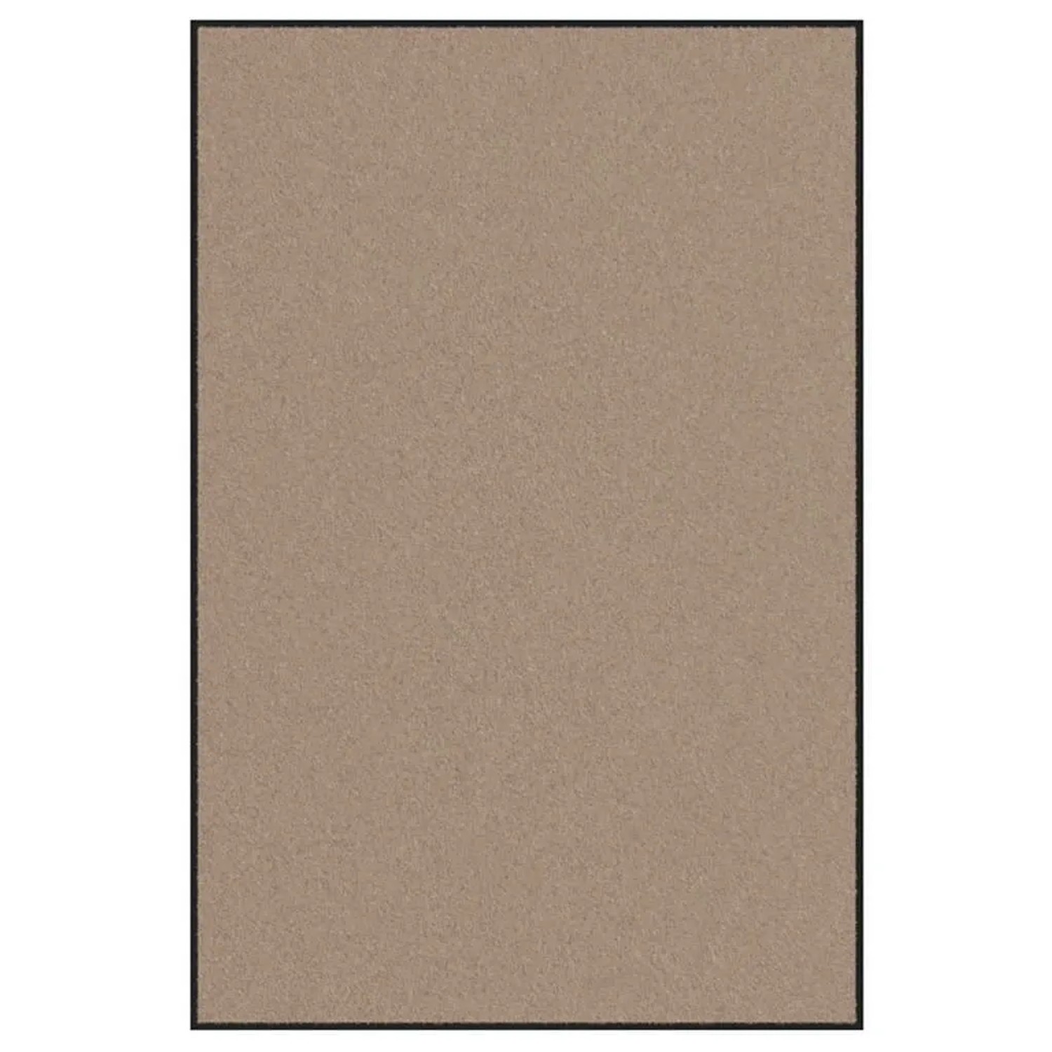 vidaXL Fußmatte Beige und Schwarz 120 x 180 cm Polypropylen und Vinyl 41007 günstig online kaufen