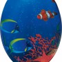 WC-Sitz Ardila Holzkern Ozean mit Unterwasserwelt-Motiv (Fische, Korallen).