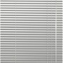 Gardinia Aluminium Jalousie, 80x240 cm, silberfarben. Sicht- und Sonnenschutz für Fenster.