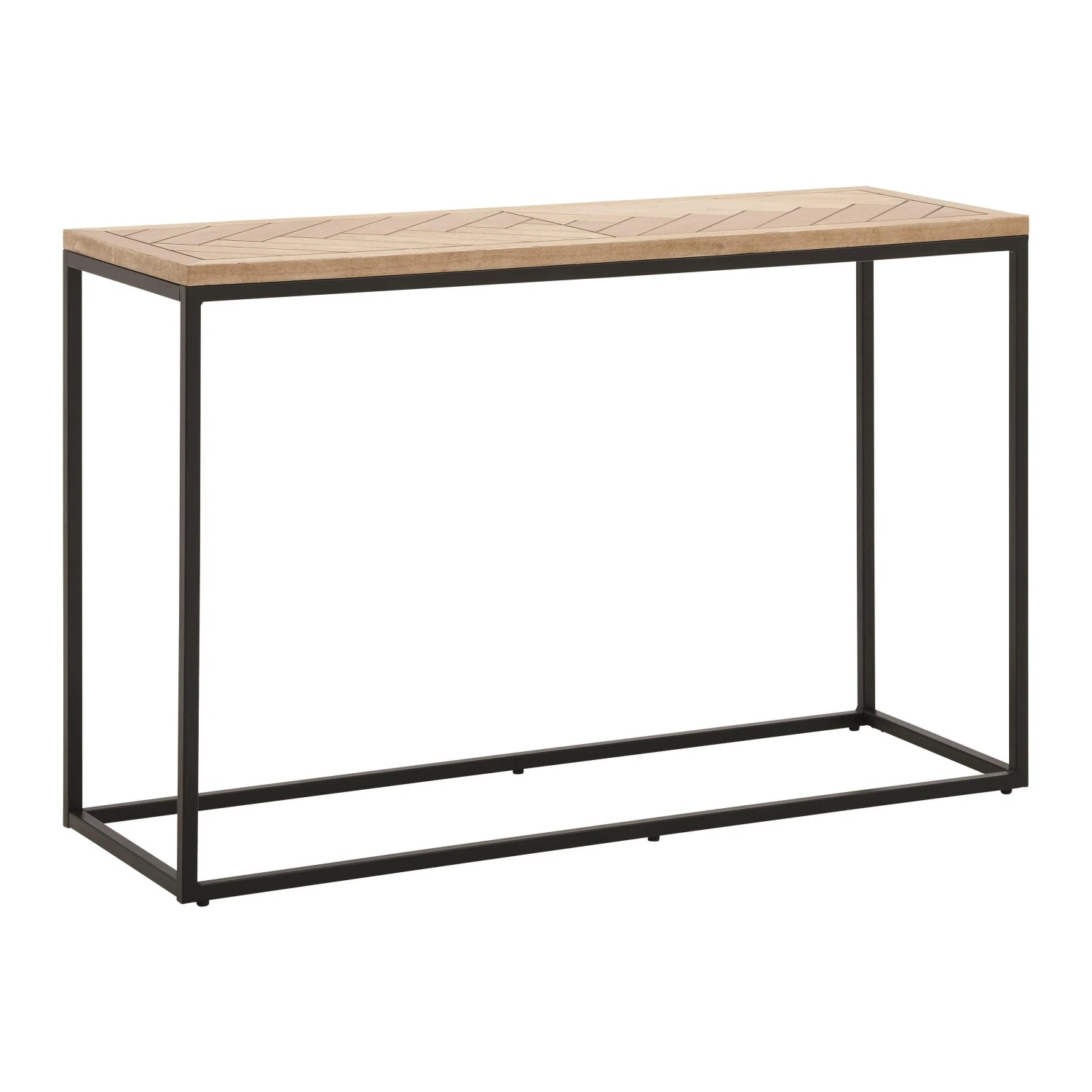 Bessagi Home Konsolentisch Catalina Eichefarben/Schwarz
