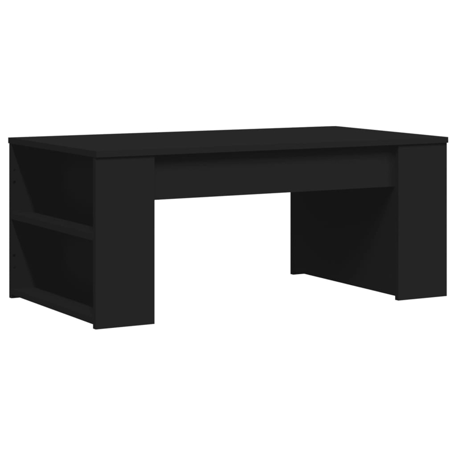 vidaXL Couchtisch Schwarz 102x55x42 cm Holzwerkstoff Modell 2 günstig online kaufen