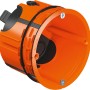Orange Kaiser Geräteverbindungsdose Ø 68 mm für Elektroinstallation, Detailansicht.