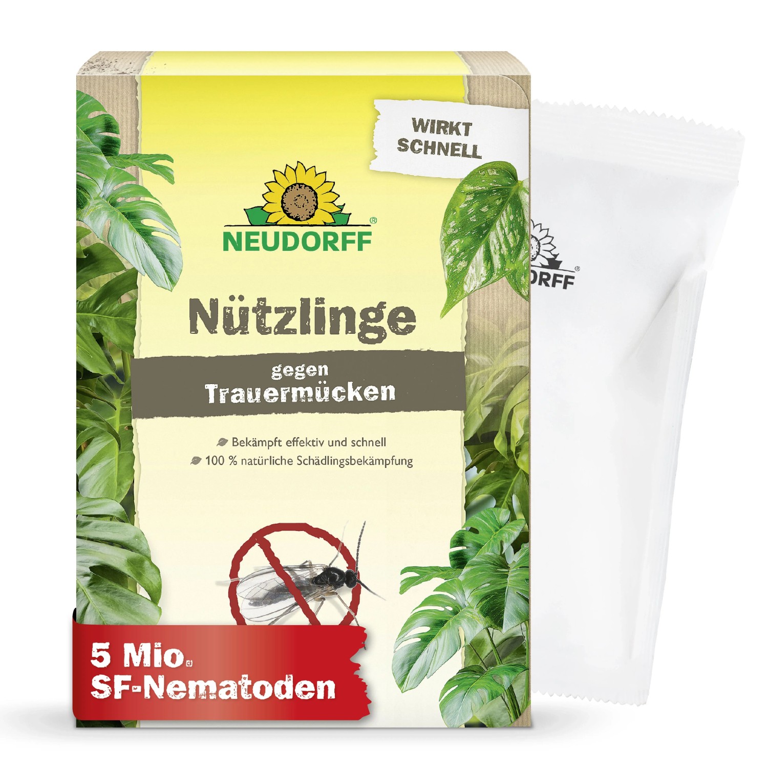 Neudorff Bestell-Karte Nützlinge Gegen Trauermücken für bis zu 50 Pflanzen