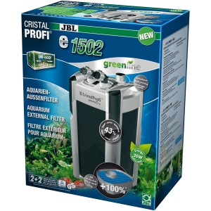 JBL CristalProfi e1502 greenline Aquarien-Außenfilter für Aquarien von 200-700 Liter.