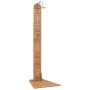 vidaXL Gartendusche Massivholz Teak 70x75x204 cm 44667