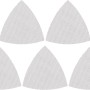 5er-Pack Bosch Expert M480 Netzschleifblätter, 93x93mm, K240, für Deltaschleifer.