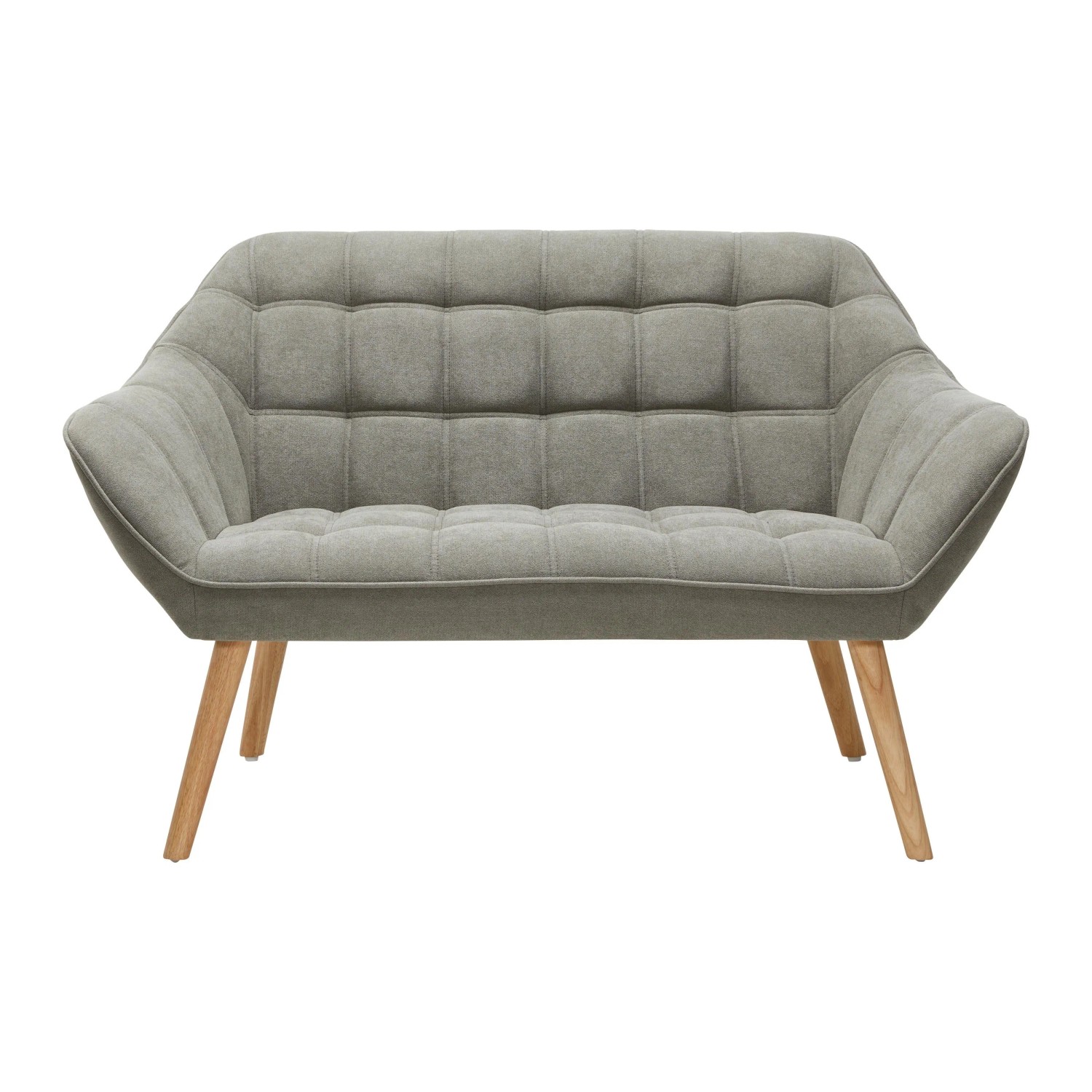 Bessagi Home Sofa Monique Grau Velours
