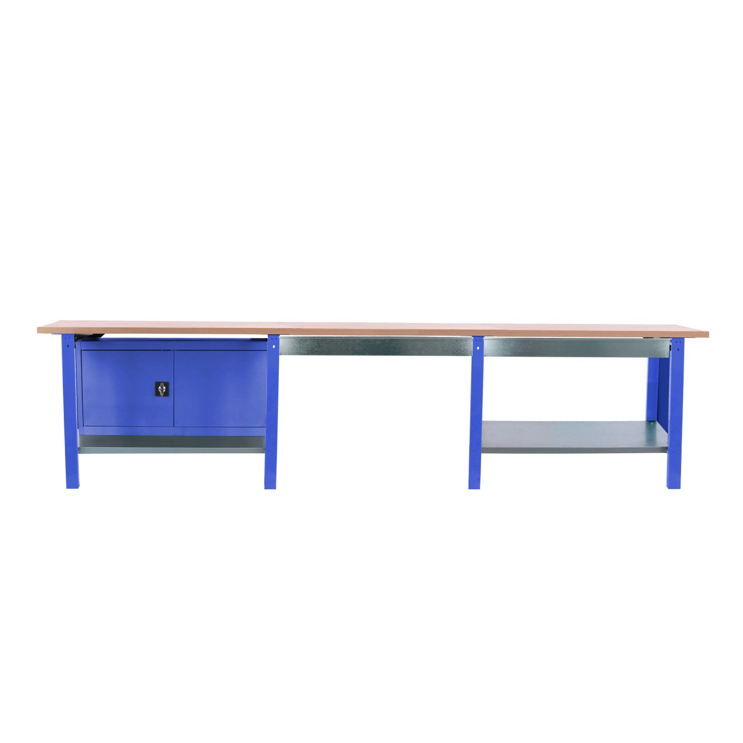 PROREGAL Werkbank BUFFALO WOOD Mit 2x Schublade Und Schrank HxBxT 86,5x300x günstig online kaufen