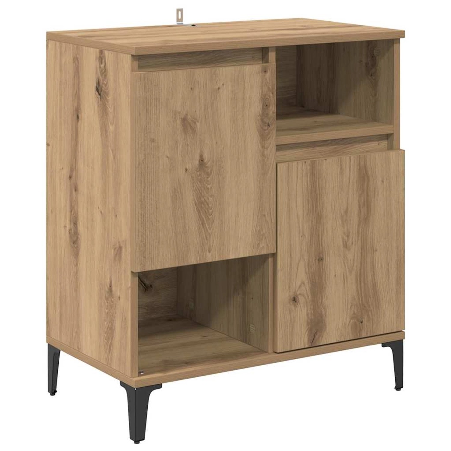vidaXL Sideboard Eiche Handwerklich 60 x 35 x 70 cm Holzwerkstoff 881261 günstig online kaufen