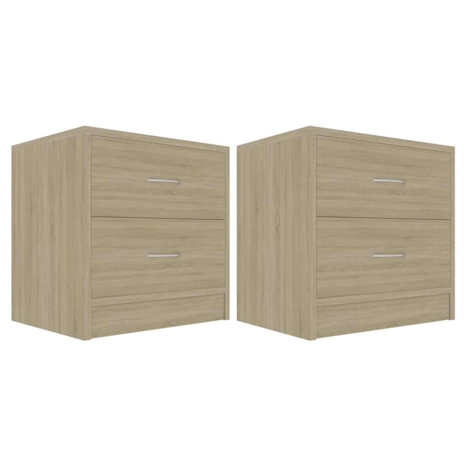 Nachttische 2 Stk. Sonoma-eiche 40 X 30 X 40 Cm Spanplatte günstig online kaufen