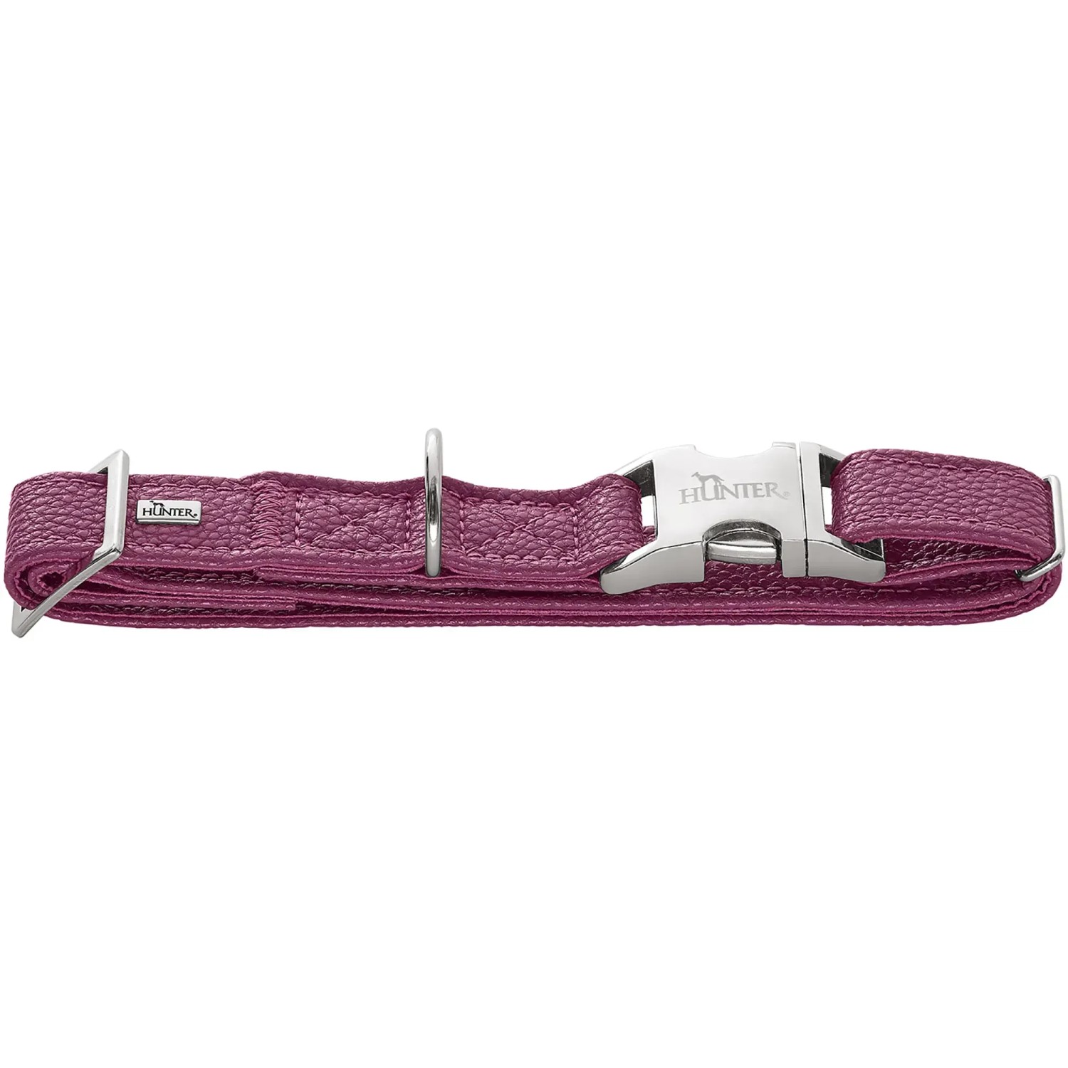 HUNTER Softie Honden Halsband, Framboos, 35