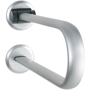 Klappbarer Wenko Badstützgriff Secura Premium aus Aluminium für mehr Sicherheit im Bad.