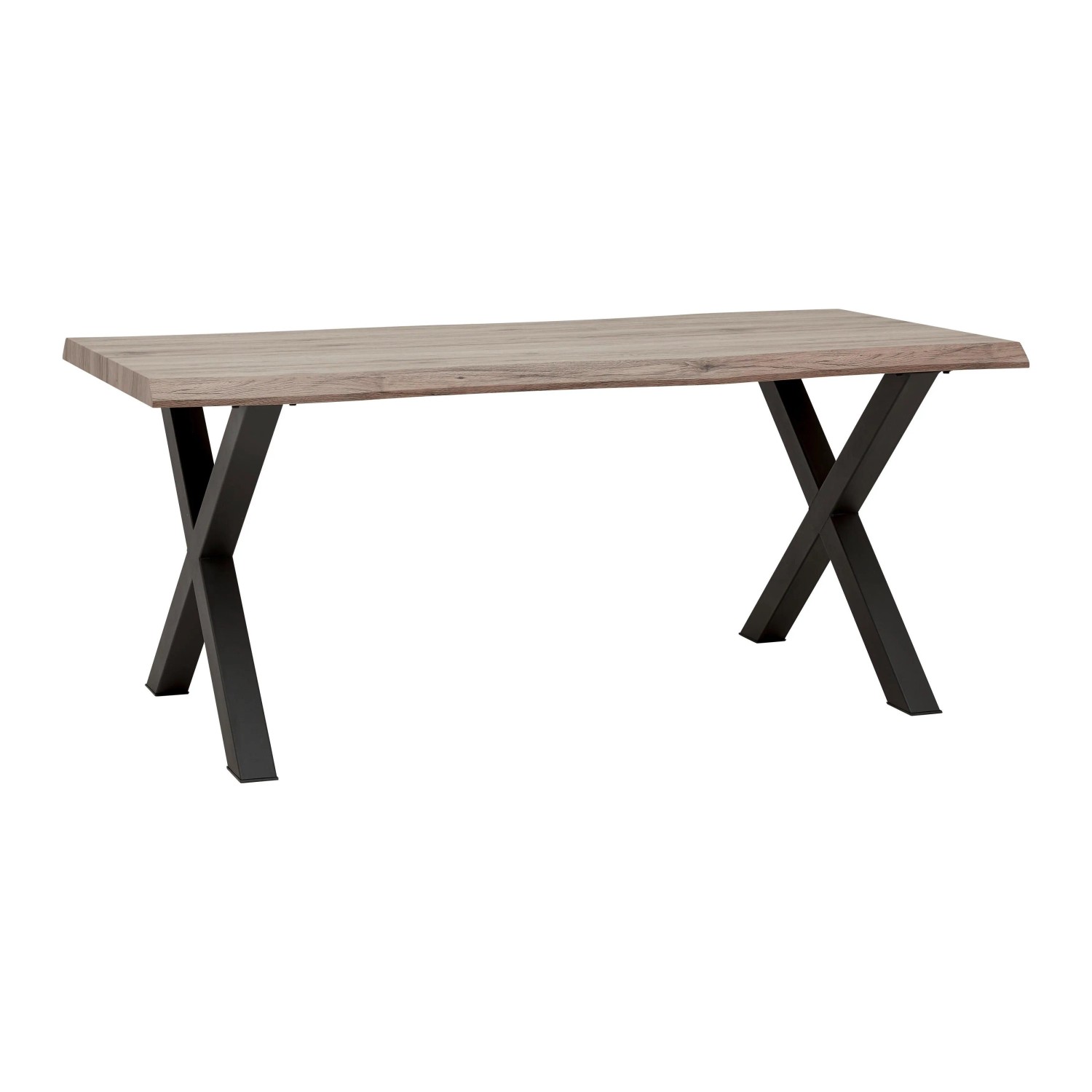 Bessagi Home Esstisch Rico Eichefarben MDF ca. 180x90x76cm