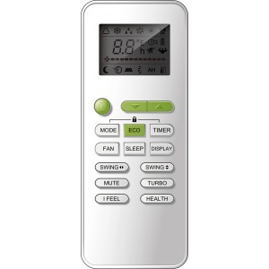 Fernbedienung für Split-Klimagerät SKG 9000-48 QC zur Steuerung der Klimaanlage.