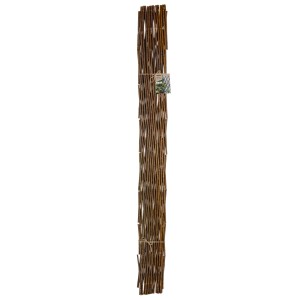 Windhager Weide-Spalier, ausziehbar, 120x180 cm, Natur, für Rankpflanzen als Sichtschutz.