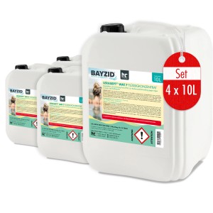 Lerasept Wat 7 Aktivsauerstoff 4 x 10l für Pool Desinfektion im Set.