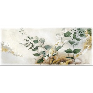 Pro Art Dekopanel Eukalyptus, 120x50 cm, Kunstdruck mit Eukalyptus-Motiv auf hellem Hintergrund.