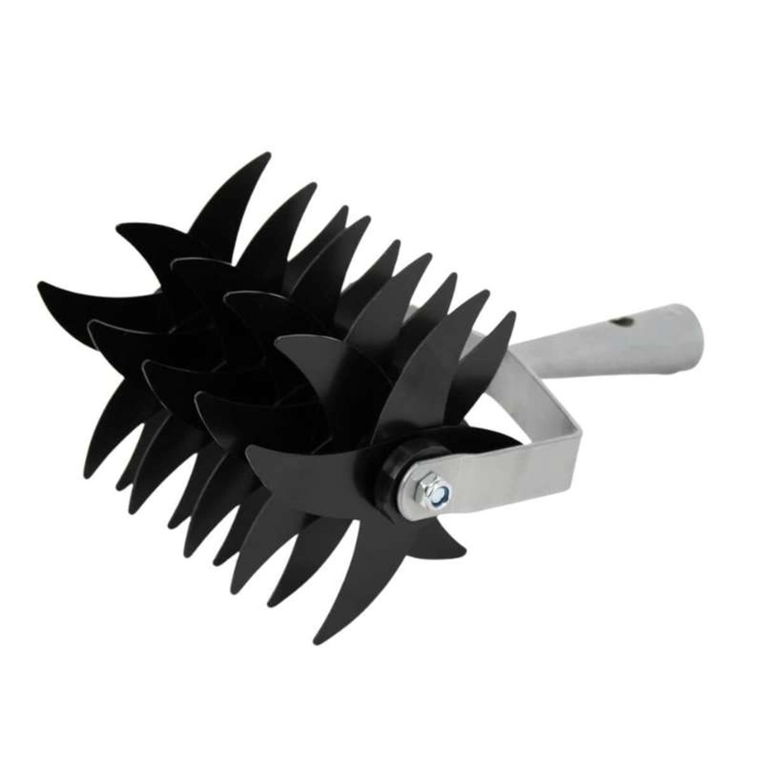 Galaflor Rollkultivator aus Stahl mit 18 Messerklingen 16 cm