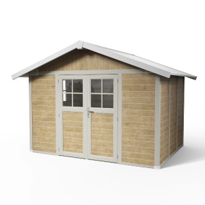 Grosfillex Kunststoff-Gartenhaus Deco 7,5 Sherwood Sherwood 7,5 m²