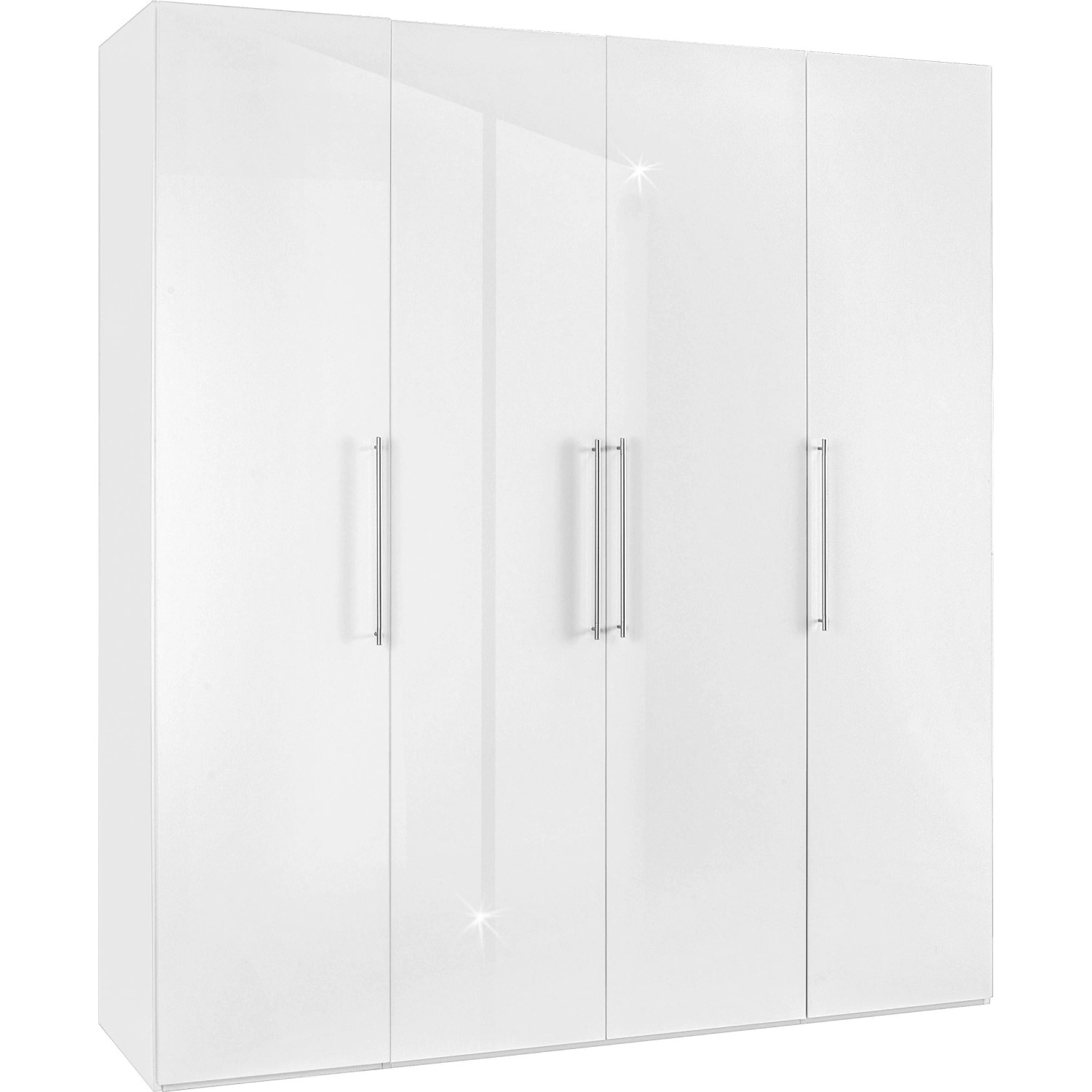 Mömax Drehtürenschrank in Weiß