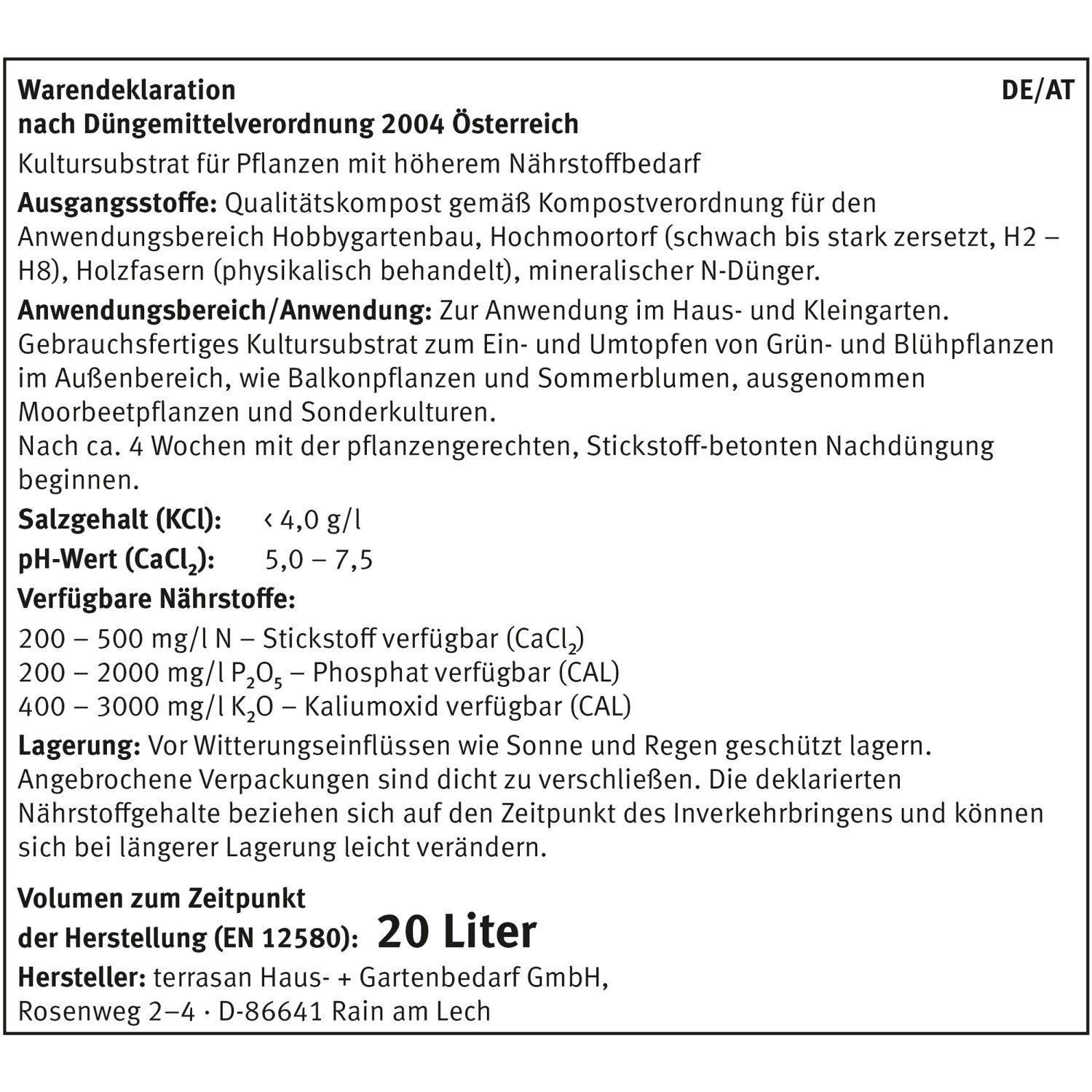 Blumenerde 20 l kaufen bei OBI